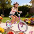 thumbnail image 2 of Costway 18" Kids Bicycle with Dual Brake System Adjustable Handlebar & Seat Low-Step Frame, 2 of 10
