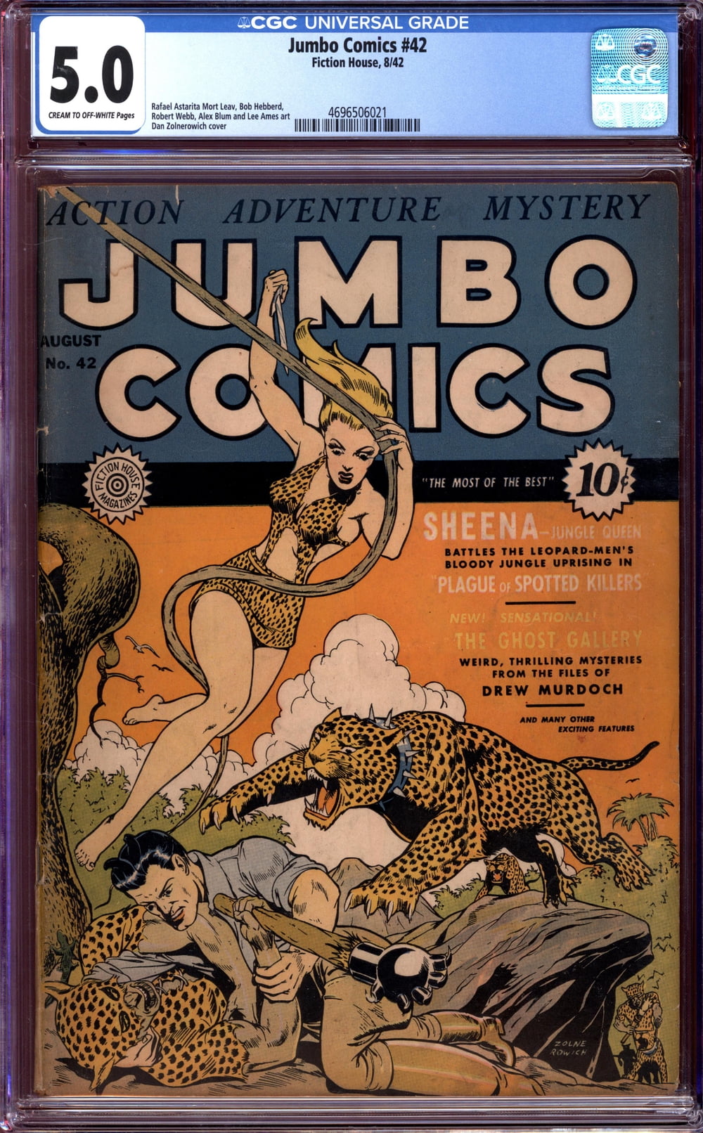 Cover of Jumbo Comics #42