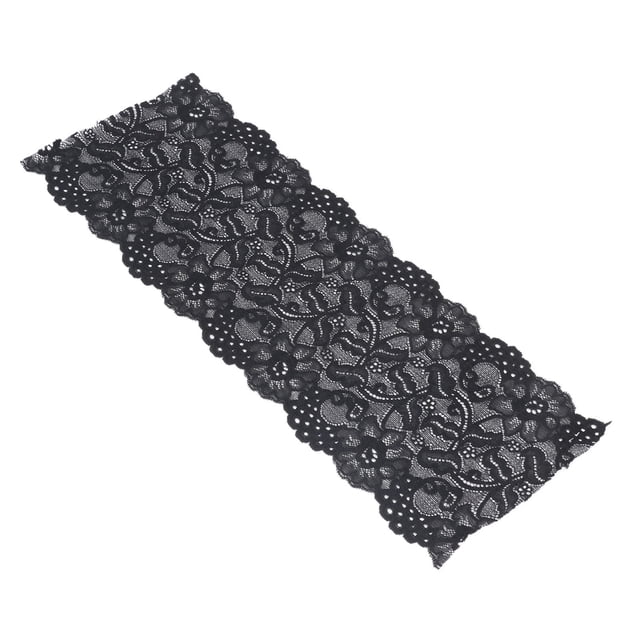 Cinta de encaje, cinta de encaje de 17 cm de ancho, diseño de encaje, bordado, encaje creado con maestría