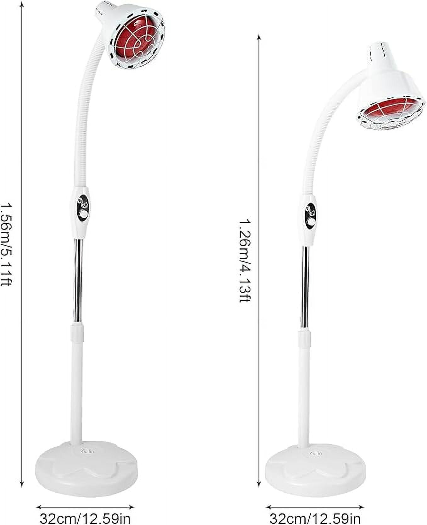 Red Light for Face and Body, Red Infrared Light  Lamp with Stand Led 660nm Red Light-850nm Infrared Light Device for Body