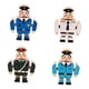 thumbnail image 4 of 4 minifiguras de personas, juguetes de motricidad fina para niños y niñas, bloques de construcción de madera a presión Estilo C, 4 of 9