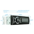thumbnail image 4 of 7 colores Led Radio estéreo para coche BT Autoradio Dual USB Carga rápida USB Audio estéreo MP3 Carevas Autostereo, 4 of 7