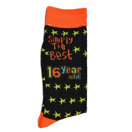 Simply The Best Age 16 Year Old Socks