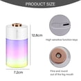 thumbnail image 2 of Mini Humidifier, 300ml Cute humidifiers for bedroom , Personal Humidifier with Night Light -white, 2 of 7