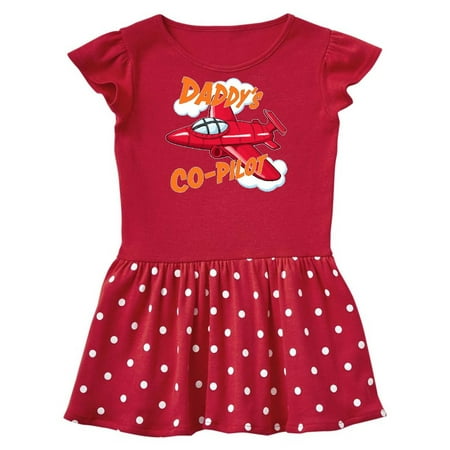 Daddys Co-Pilot for fathers day Infant Dress