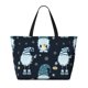 thumbnail image 2 of Easygdp Gnome and Snowflakes Bolsa de Viaje de Playa de Gran Capacidad, Bolsa Tote Perfecta para la Playa, Escapadas de Fin de Semana y Viajes, 2 of 7