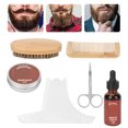 thumbnail image 3 of Beard Growth Kit, Beard Comb Beard Trimming Tool Set 2.1oz Beard Cream Beard Scissors  For Father For Perfect Present For Boyfriend For Man, 3 of 8