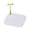 White, variant on Cute Shape Drain Covers To Keep Bugs Out Silicone Shower Floor Tub Stoppers Bathtub Drain Stoppers Sewer Anti-Odor Mats Deodorizing Plugs for Bathroom White