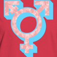 thumbnail image 3 of CafePress - Transgender Symbol Women's Dark T Shirt - Women's Traditional Fit Dark T-Shirt, 3 of 4