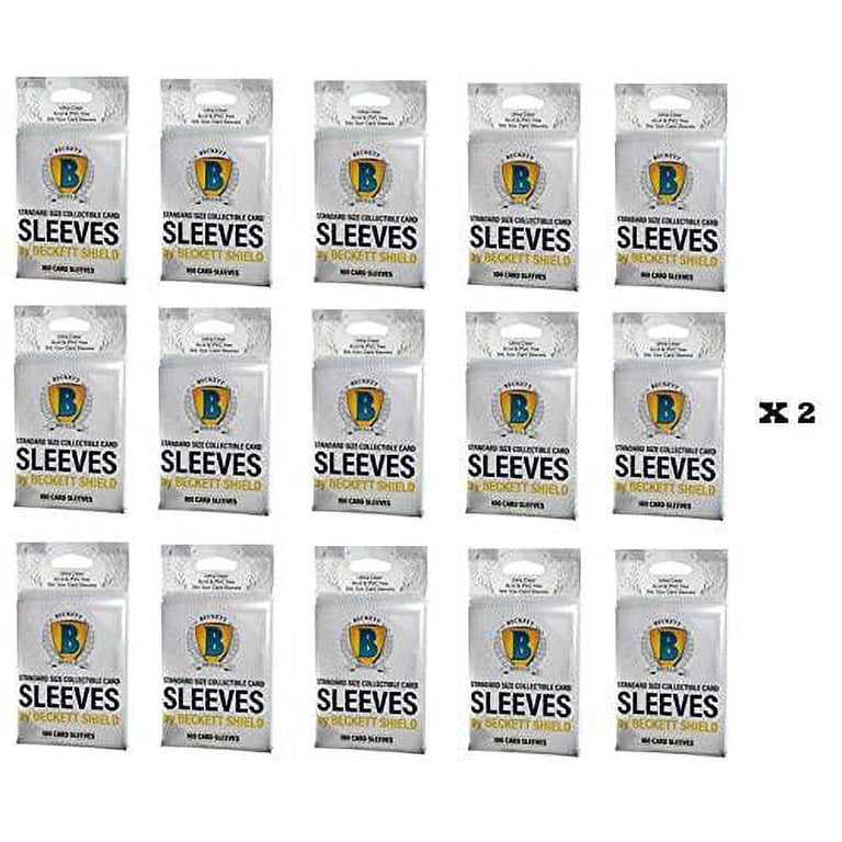 Beckett Shield Card Supplies Clear Card Sleeves (100 Count) - Walmart.com Beckett Shield Card Supplies Clear Card Sleeves (100 Count) - Walmart.com