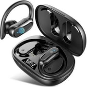for LG G8X ThinQ Wireless Earbuds Bluetooth 5.3 Headphones 42Hrs Playtime in Ear Buds Sports Earphones Over-Ear Earhooks IP7 Waterproof Headset/Noise Cancelling for Workout