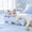 Blue#33, variant on Gray Ice Silk Pet Headrest Pillow Toy with Sisal Ball Play Tail for Cats and Dogs Cooling Neck Support Cushion for Sleep and Rest