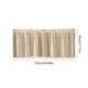 thumbnail image 3 of Mosquitera De Poliéster Para Ventana Cortina de encaje de gasa semitransparente de 140 x 45 cm, con bordado y bolsillo para varilla, para puertas y ventanas, color beige (1 unidad) JASKFLY, 3 of 6