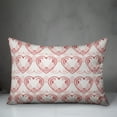 thumbnail image 3 of Creative Products Interlocking Hearts Pattern 14x20 Spun Poly Pillow, 3 of 3