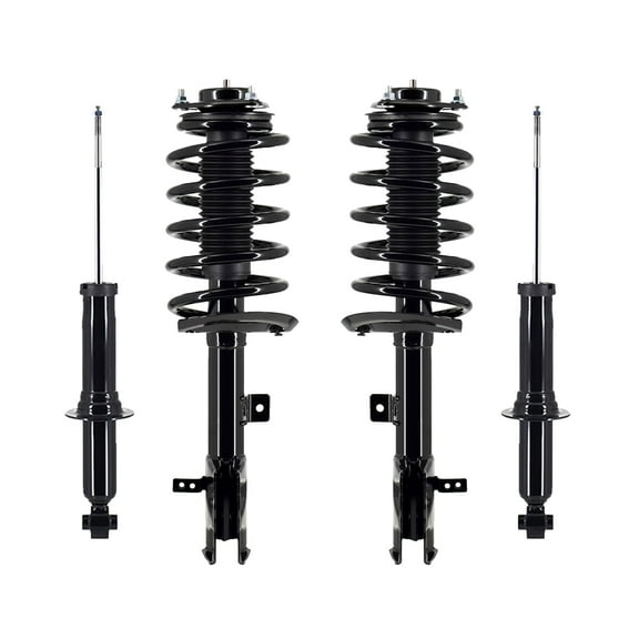 Set 4 Front Quick Complete Strut - Rear Strut For 2011 - 2017 Jeep Patriot