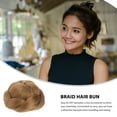 thumbnail image 5 of Updo Bun Wig 1b# Wigs Buns Hair Chignon Wavy Bun Small Bun Extension Claw In Hairpiece Ponytail Extension Bride, 5 of 6