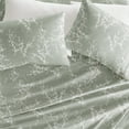 thumbnail image 4 of Ultra Soft and Breathable - Bed Sheets Set - Patterned Distressed Willow Green Mist Twin Size Bedding by Comfort Canopy, 4 of 11
