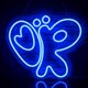 thumbnail image 2 of Letreros de neón OK Snail para decoración de pared, bonitos letreros de neón LED con alimentación USB, luz de neón azul para bodas, fiestas de cumpleaños, habitaciones de niños, tiendas de mascotas,, 2 of 7