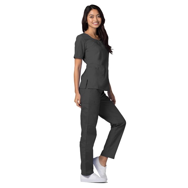 Adar Universal Scrubs For Women - V-Neck Scrub Top