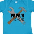 thumbnail image 4 of Inktastic Papa's Little Helper Boys Baby Bodysuit, 4 of 5