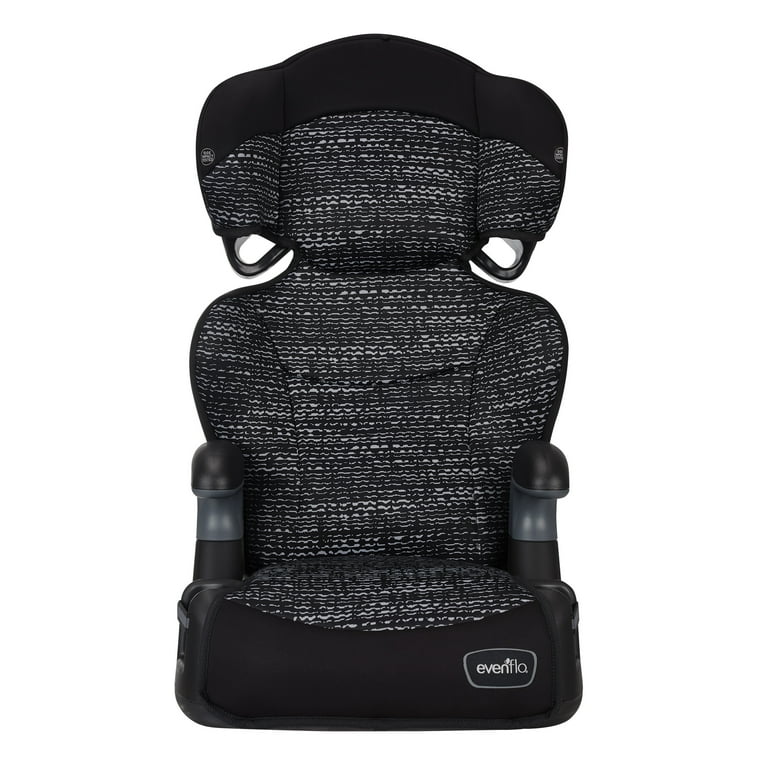 Evenflo BIg Kid LX High Back Booster Static Black Walmart