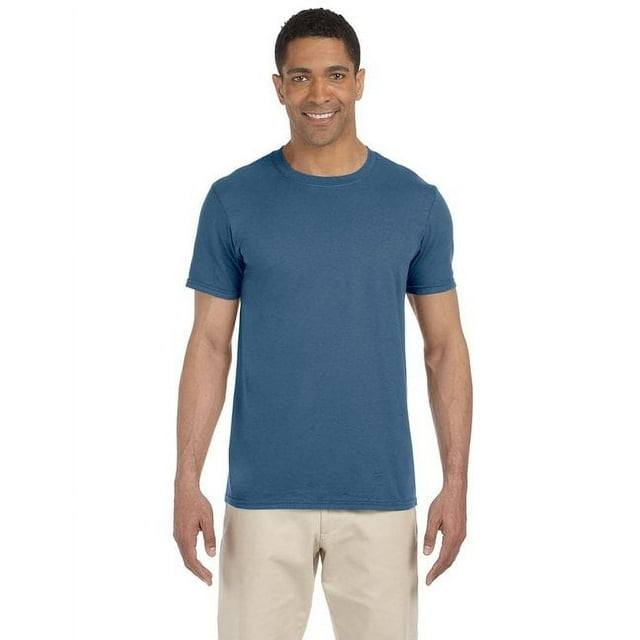 Gildan T-Shirt Softstyle® pour Adulte, Bleu Indigo - 4TG