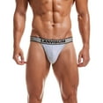 thumbnail image 3 of Zuwimk Mens Underwear,Men's Jockstrap Underwear Cotton Supporter Briefs Gray,XL, 3 of 4