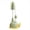 Green, variant on Rotatable Bottle Brush, Silicone Flexible Bottle Cleaner with Stand – 12x7x28cm, Durable for Water Bottles, Tumblers