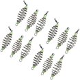 thumbnail image 1 of 12pcs Luminous Carp Ing Er Coil Inline Ing Tackle Bait Thrower In-line Lures Ca Baske, 1 of 5