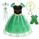 thumbnail image 5 of Disney Frozen Elsa Anna Costume For Kids Girls Fancy Birthday Party Gown Princess Dress Halloween Carnival Party Cosplay Clothes, 5 of 5
