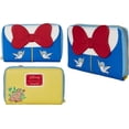 thumbnail image 3 of Loungefly Disney Snow White Bow Zip-Around Wallet Loungefly cartera, 3 of 3