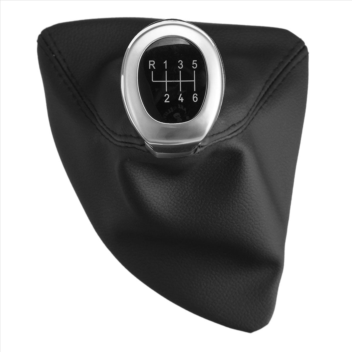 2X 6 Speed Manual Gear Shift Knob Shifter Lever Boot Cover for 1 Series E81 E87 E87Lci E88 E82