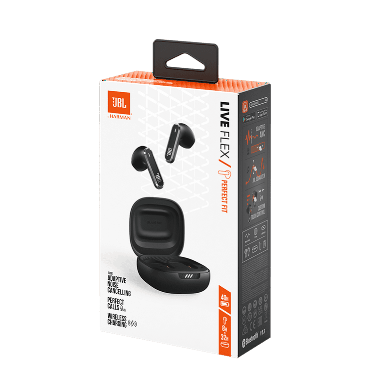 JBL Live Flex Noise Cancelling In-Ear Earbuds, True Adaptive