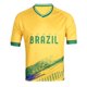 thumbnail image 1 of Camiseta de fútbol DIBEI Brasil Copa Mundial 2026 talla pequeña, 1 of 5