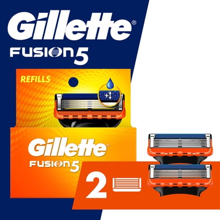 Gillette Fusion5 Men's Razor Blade Refills, 2 Count