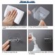 thumbnail image 5 of Perchas para abrigos de pared, ganchos transparentes autoadhesivos para cocina de 2kg, soportes para toallas de baño, organizadores de puerta Almacenamiento y organización del hogar 4 piezas Toystoory HA009906-03, 5 of 6