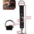 thumbnail image 4 of Car Purse Hook for Men Women-Upgraded 3 in 1 Stronger Superior Leather Car Purse Holder Vehicle Seat Headrest Hanger Hooks for Grocery Bag Coats Umbrellas Handbag Car Hooks Car Accessories Interior, 4 of 6