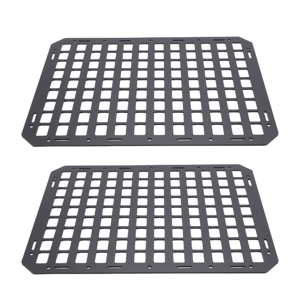 Organizador De Respaldo De Asiento De Coche, Paneles Molle, Soporte De Engranaje, Estante De Montaje En Respaldo De Asiento, Placa De Almacenamiento Modular Universal Para