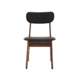 thumbnail image 2 of Silla Marcela nogal Estilo Retro Color Taupe Gaia Herbs Retro, 2 of 6