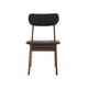thumbnail image 2 of Silla Marcela nogal Estilo Retro Color Taupe Gaia Herbs Retro, 2 of 6
