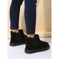 thumbnail image 4 of Slip On Faux Suede Snow Boots, 4 of 5