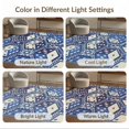 thumbnail image 7 of ODIKA 4'x6' Washable Area Rug Pet Friendly, Non-Shedding Dice Aesthetic Funky Cartoon Motif Retro Graphic Border Anime Alt Men Playful for Bedroom, Reading Nook, 7 of 7