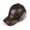 Brown, variant on Genuine Leather Hats Winter First Layer Cowhide Warm Earmuffs Bomber Caps Plus Velvet Thicken Man Bone Caps Dad Hat ,Durable Quality