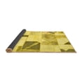 thumbnail image 2 of Ahgly Company Indoor Rectangle Patchwork Yellow Transitional Area Rugs, 5' x 8', 2 of 4
