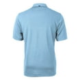 thumbnail image 3 of Men's Cutter & Buck Light Blue Houston Oilers Throwback Logo Virtue Eco Pique Recycled Polo, 3 of 3