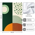 thumbnail image 3 of 2 Pcs Funny Kitchen Towels,Boho Abstract Art Microfiber Dish Towels,Kitchen Tea Towels,Kitchen Towel Set (18" X 26"), 3 of 3
