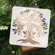 thumbnail image 4 of Plantillas de estarcido de pared Árbol de la Vida de 11,8" x 11,8", Mandala Mujer Árbol Plantillas de plástico reutilizables, 4 of 9