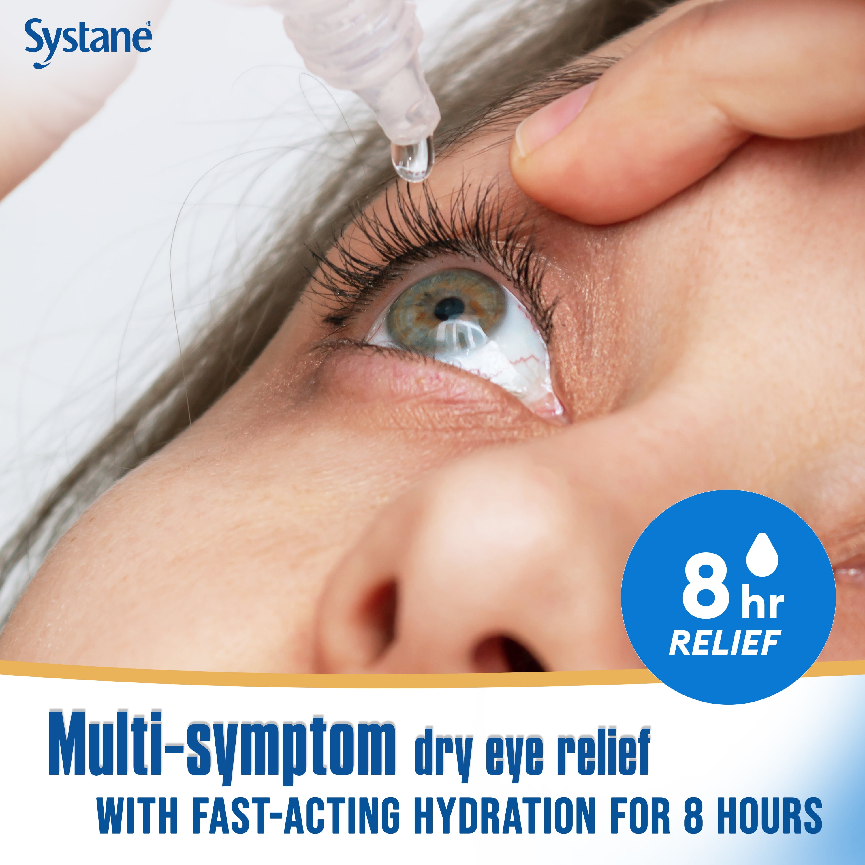SYSTANE COMPLETE Twin Pack, Lubricant Eye Drops for Dry Eye Symptom Relief, 2 Total 10mL