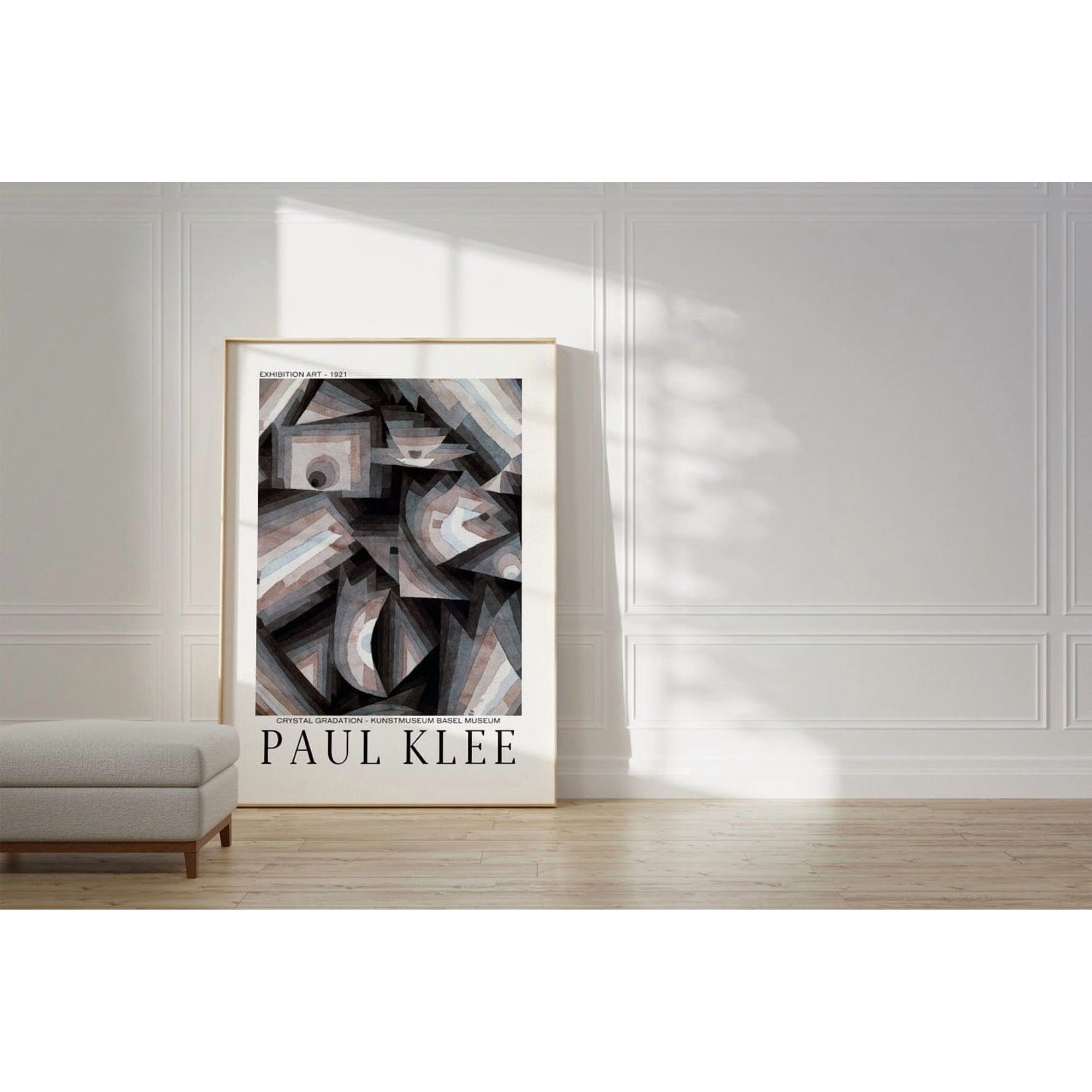 Paul Klee Wall Art Prints Museum Exhibition Abstract Modern Inspired Bedroom Office And Home Decor