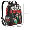 thumbnail image 4 of Gorillaz Casual Backpack Large Capacity Laptop Bag Multi-Functional Outdoor Backpack Hiking Daypack, 4 of 5